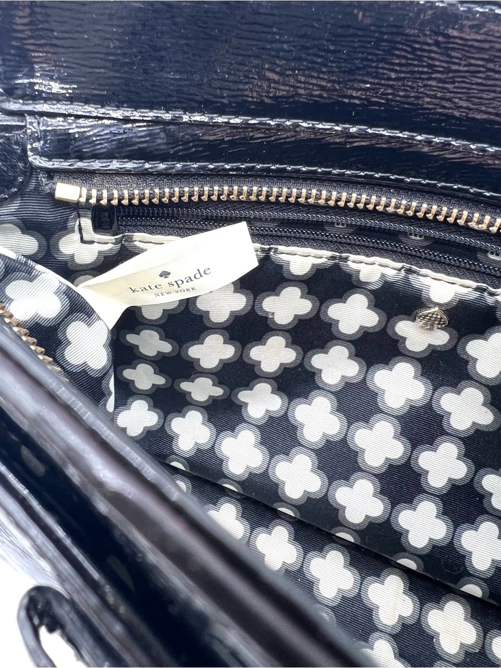 Kate Spade Wellesley Bow Crossbody Black c.2013 MSRP $198 - Picture 12 of 15